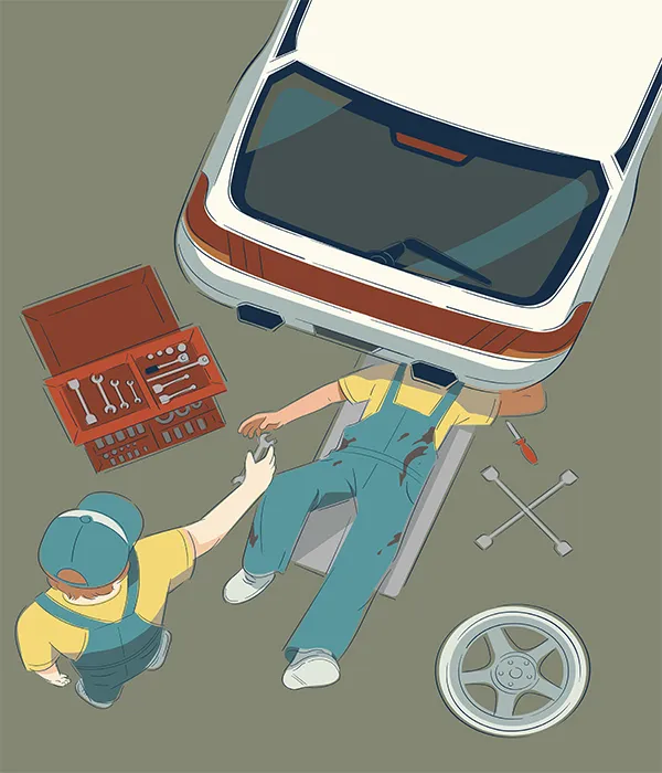 تعمیرگاه ماشین